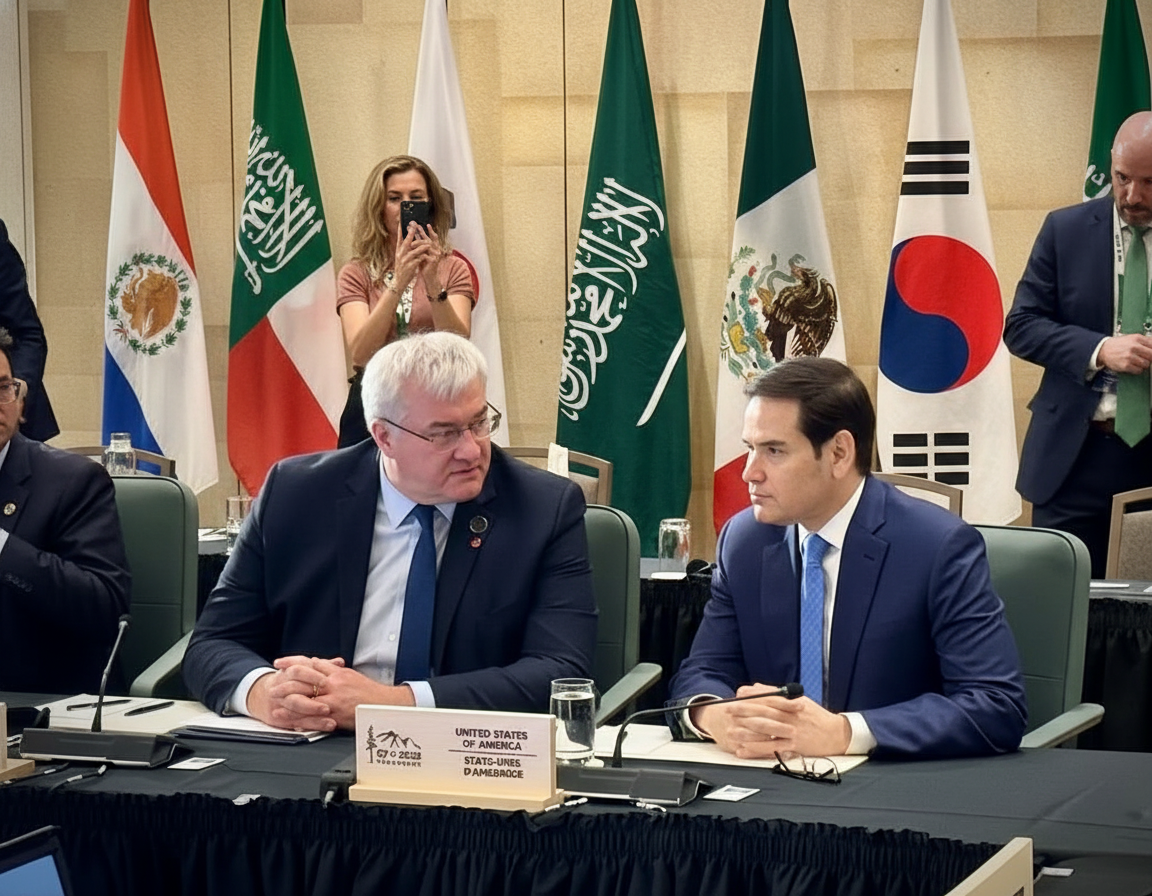 Прес-конференція США та України щодо санкцій проти Росії