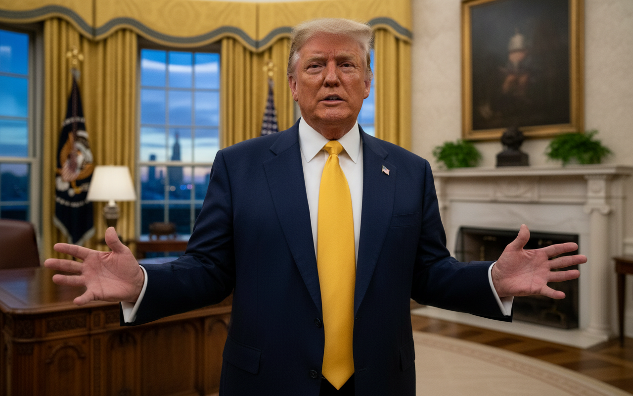 Трамп и Путин во время переговоров