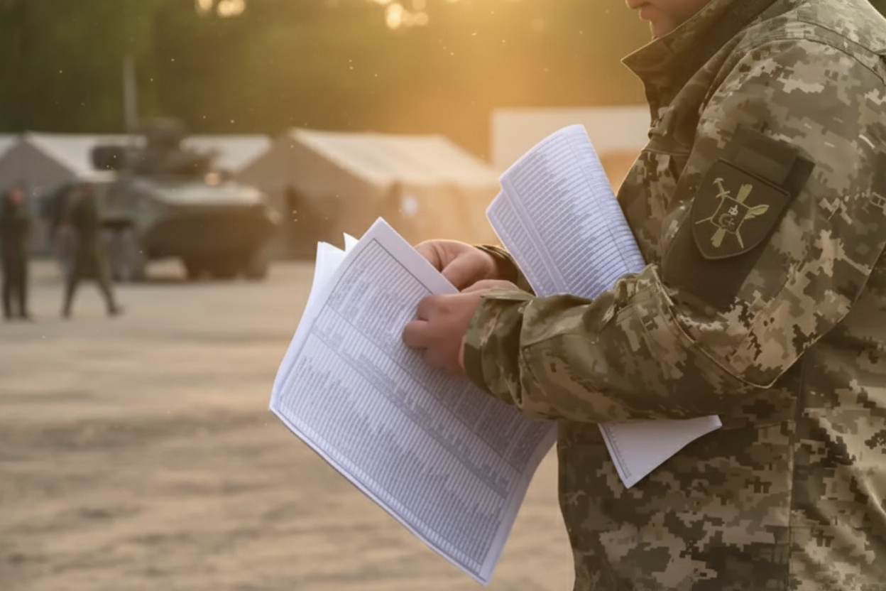 Персонал ТЦК в гражданской одежде