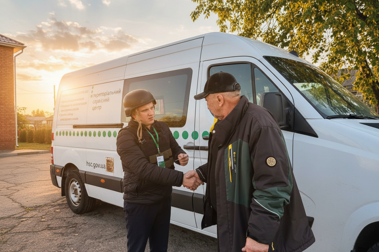 Мобильные сервисные центры МВД в прифронтовых громадах: более 200 выданных документов