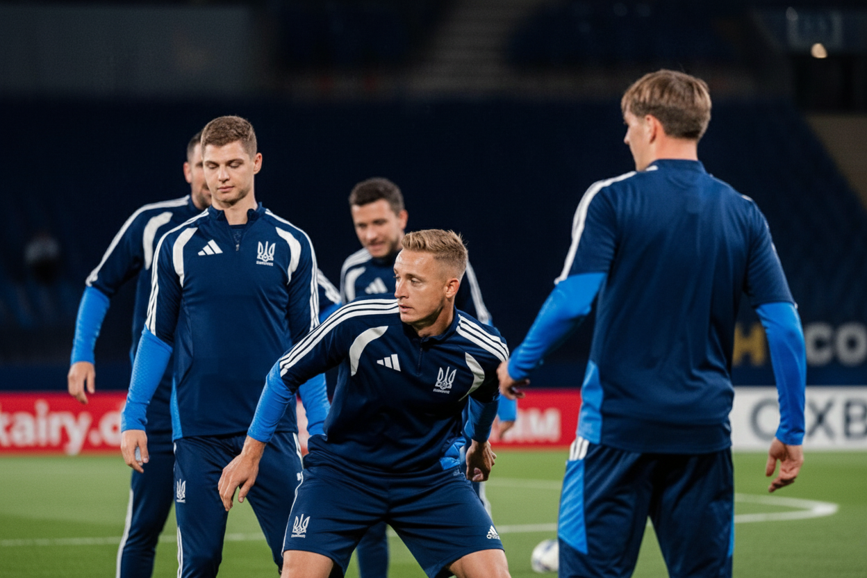 Заявка збірної України на матч