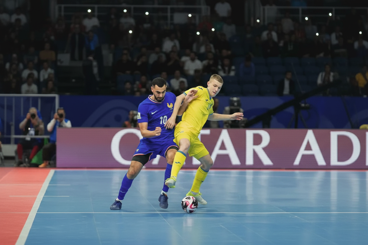 Збірна України перемогла Францію у футзальному матчі