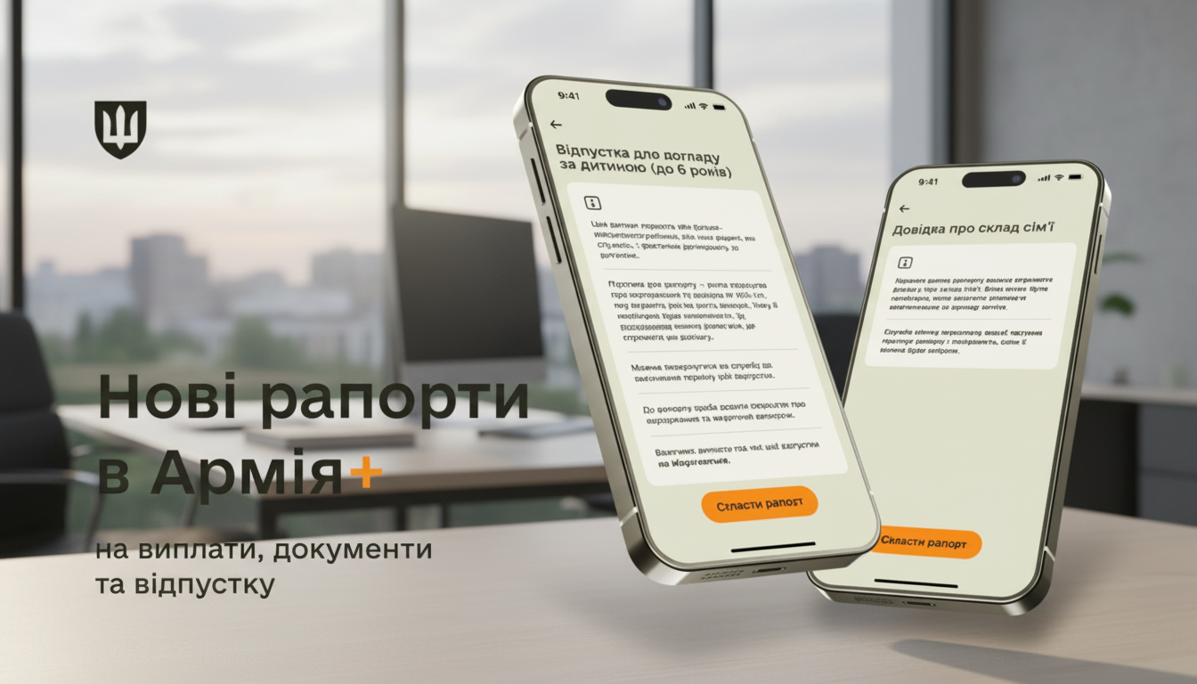 Електронні рапорти військовослужбовців в Україні