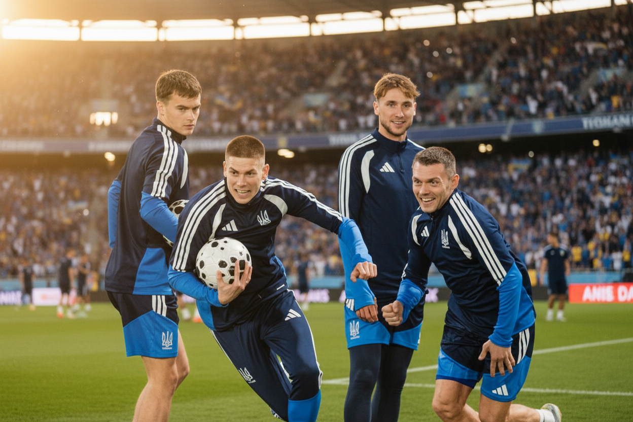 Стартовий склад збірної України на матч з Францією