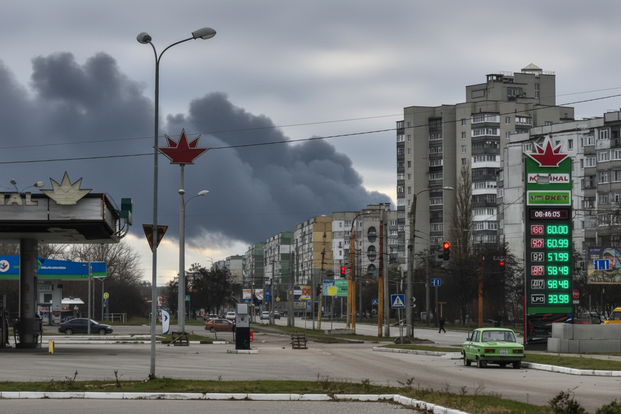 Сумы затянуло дымом после атаки РФ: власть обратилась к местным