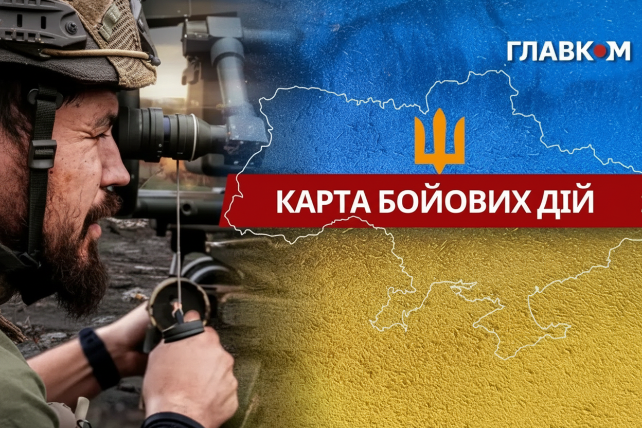 Карта боевых действий на 14 ноября 2025