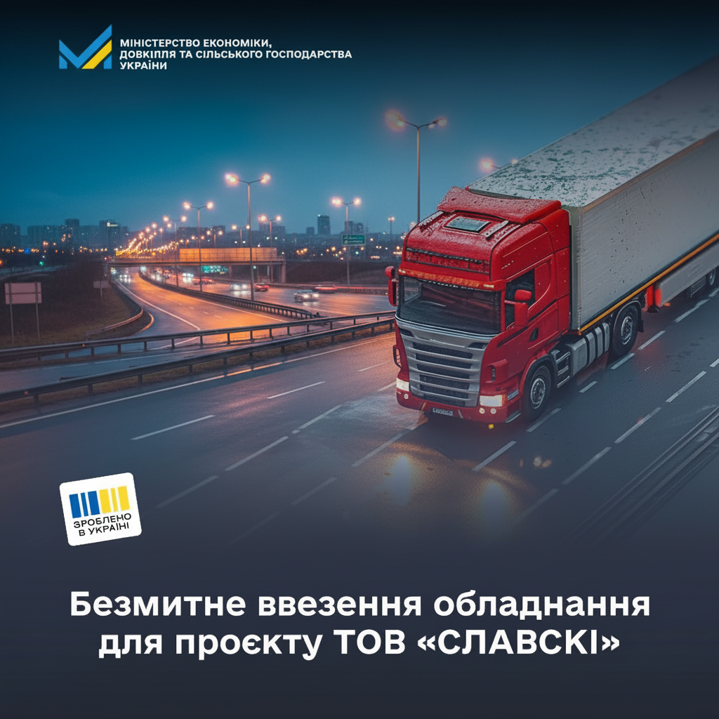 Изображение импортного оборудования без пошлины