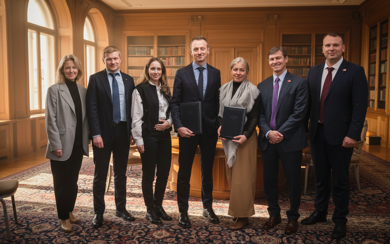 Логотип Mastercard на тлі українського прапора