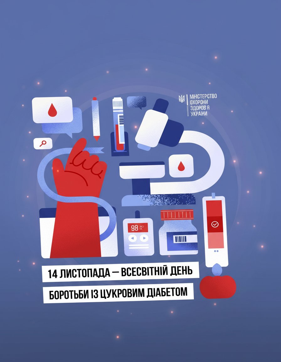 Підозрюють, що глюкоза в крові