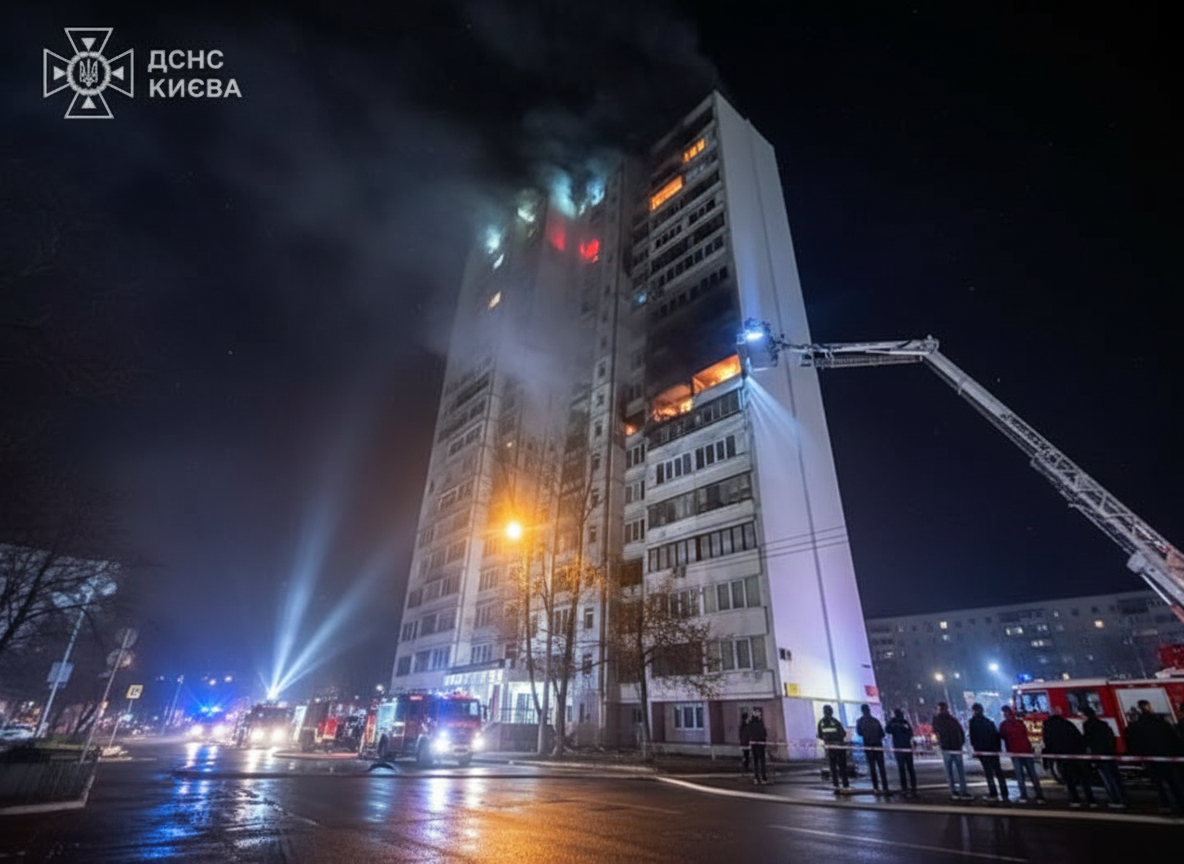 Ракетна атака на Київ: загинула одна людина