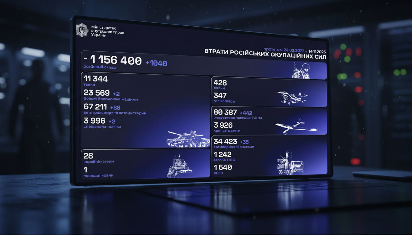 Россия потеряла более 500 тысяч солдат