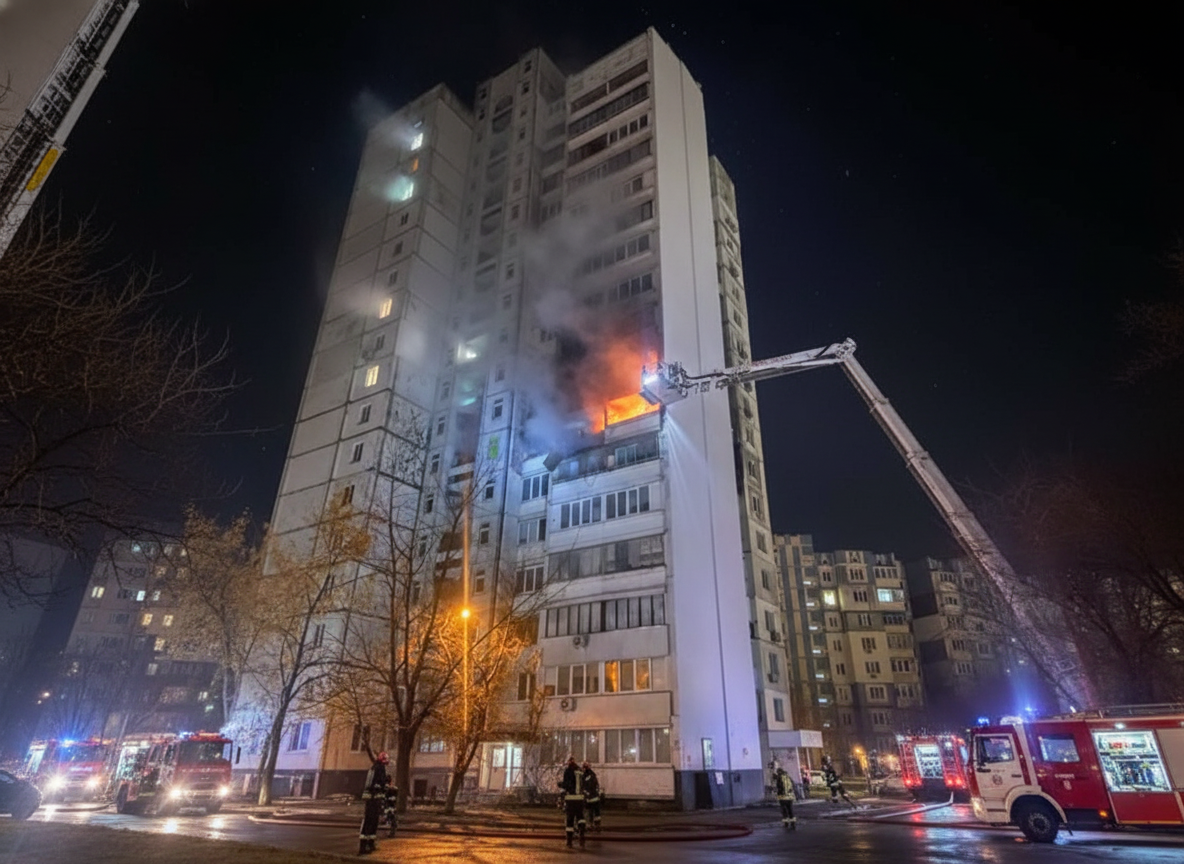 Наслідки ракетної атаки на Київ