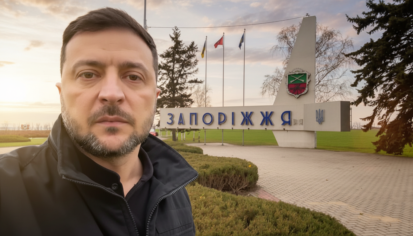 Зеленський провів нараду в Запорізькій області