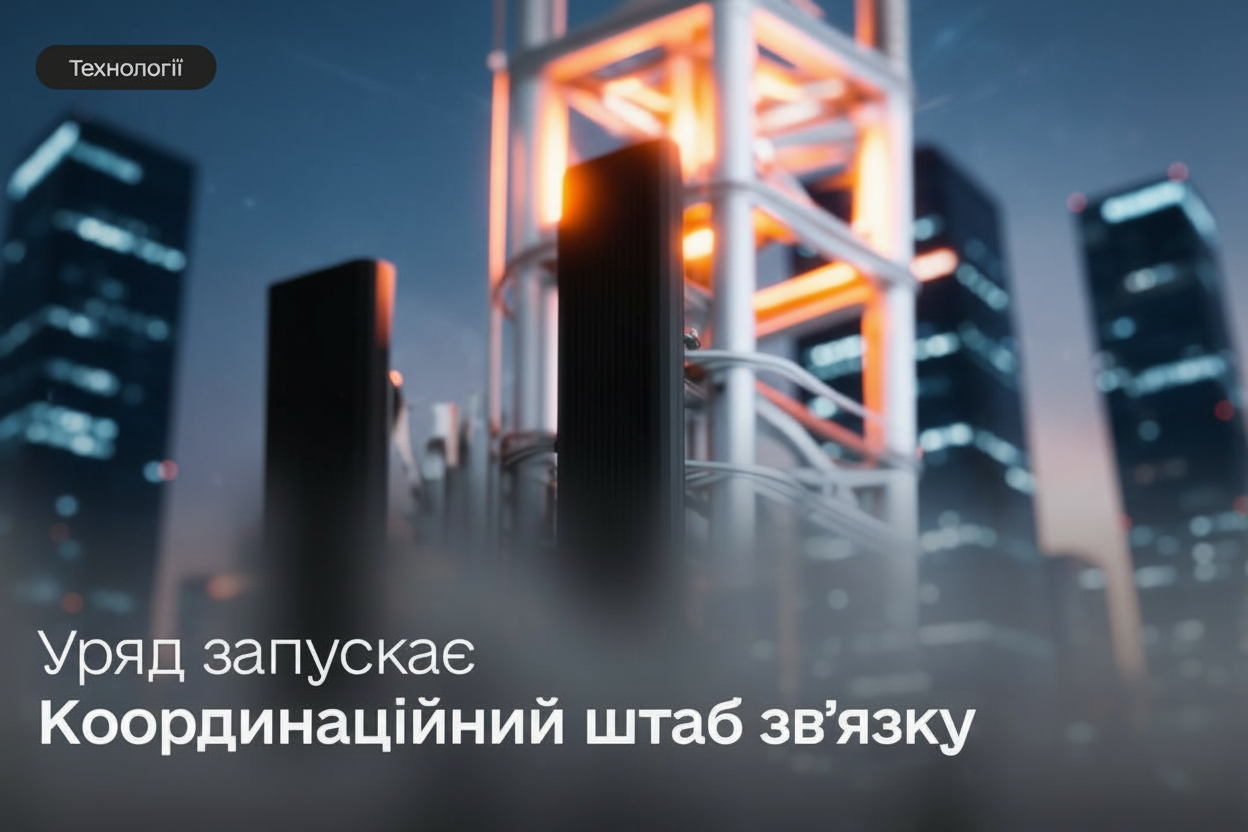 Штаб для зв'язку під час блекаутів