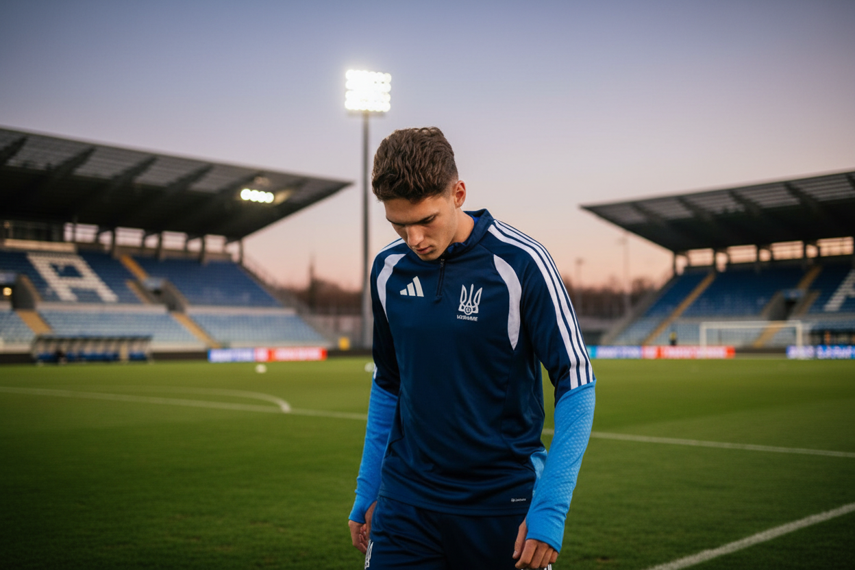 Игрок в форме сборной Украины