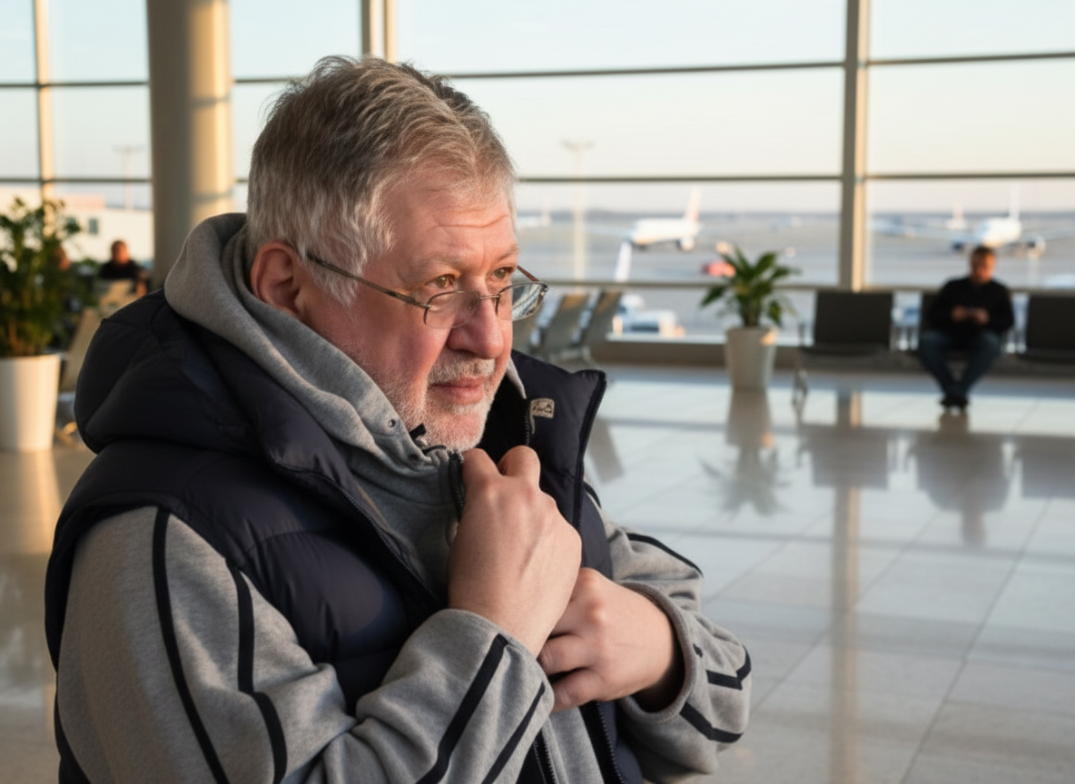 Коломойський та Міндіч на фоні