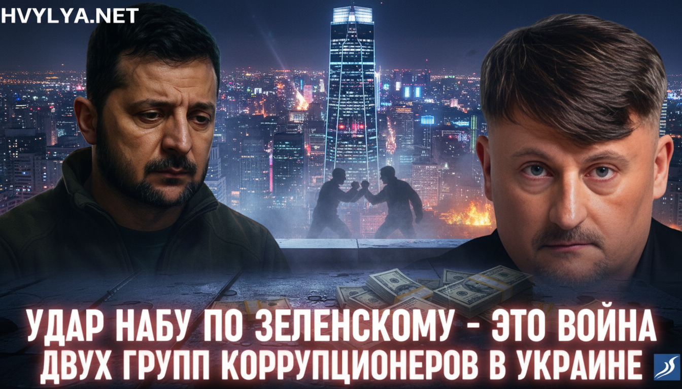 Удар НАБУ по Зеленському - це війна корупціонерів