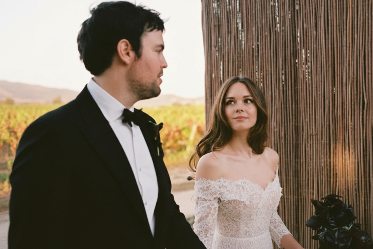 Дочь Антонио Бандераса на свадьбе