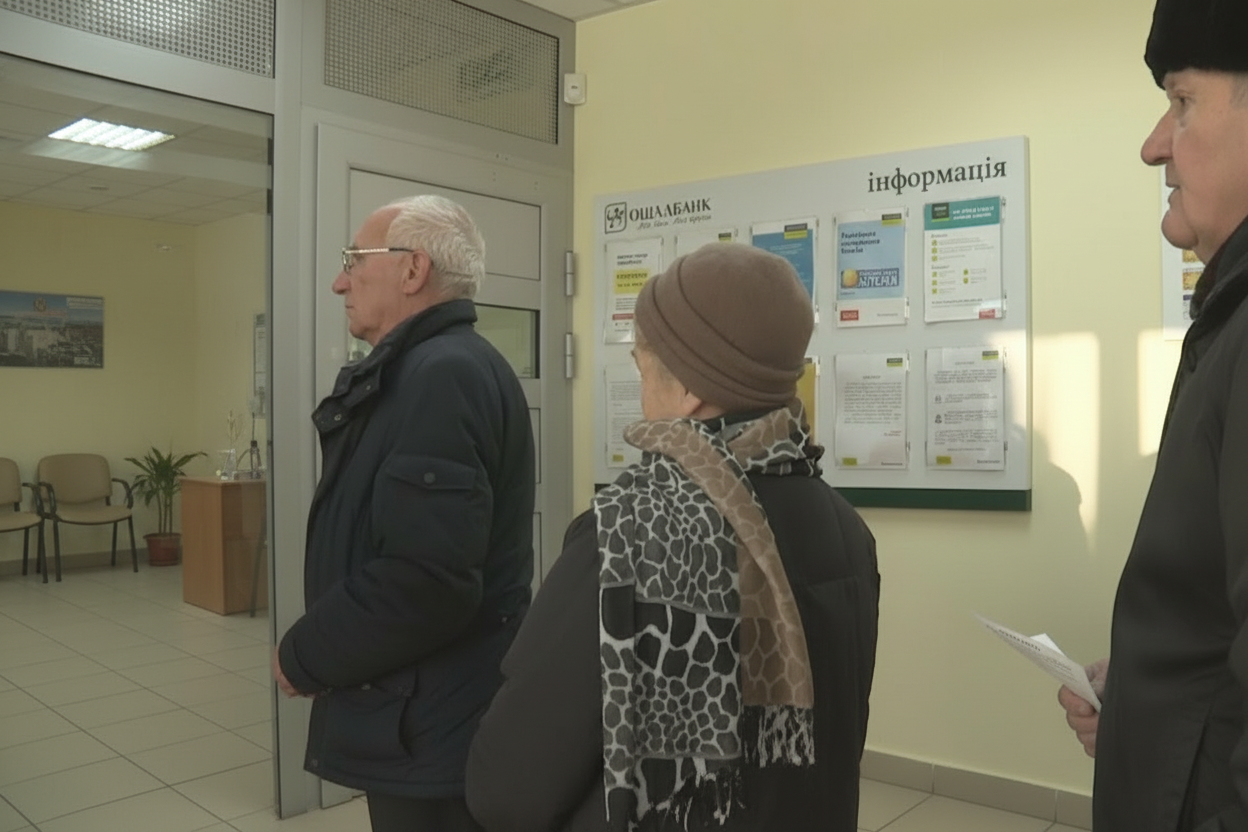 Старий чоловік дивиться вдосвіта на екрані телевізора