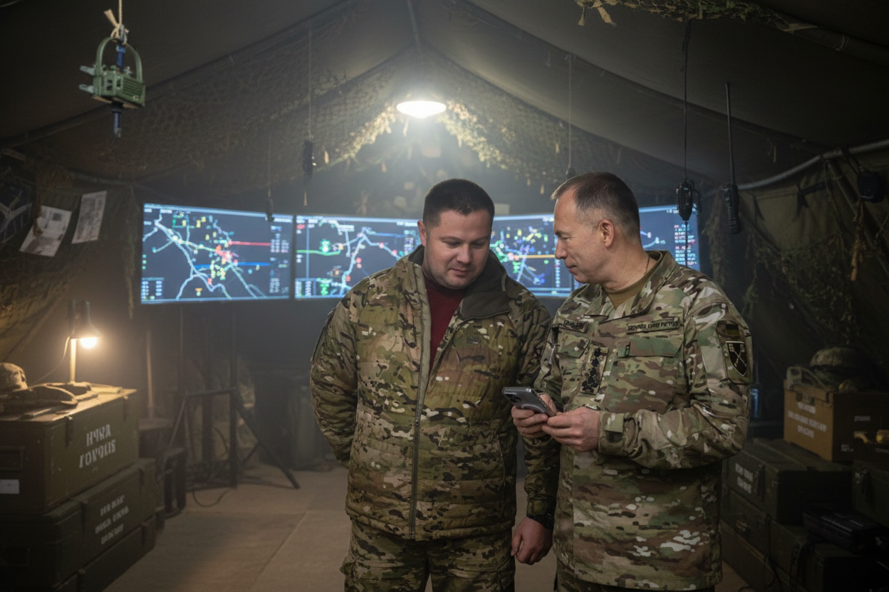 Двоє чоловіків намагаються прорватися до багатоповерхівок