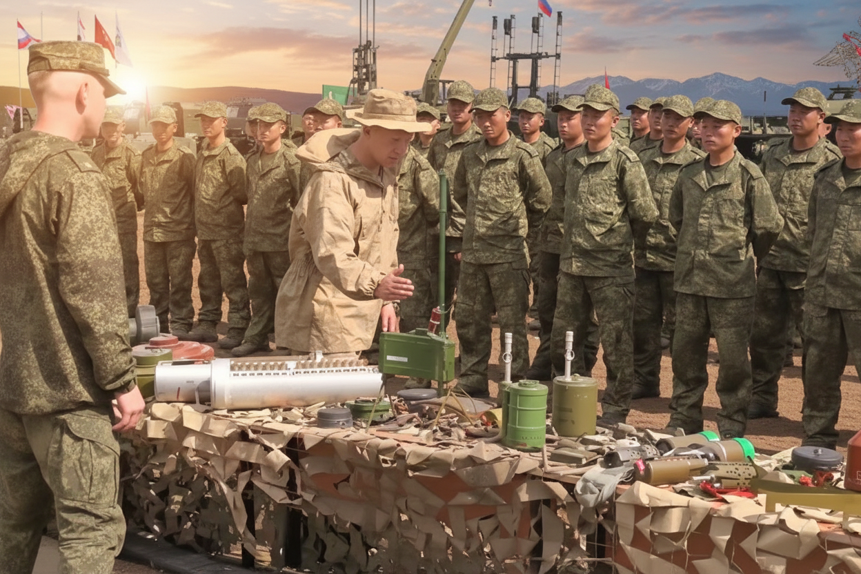 Северокорейские войска разминируют Курщину