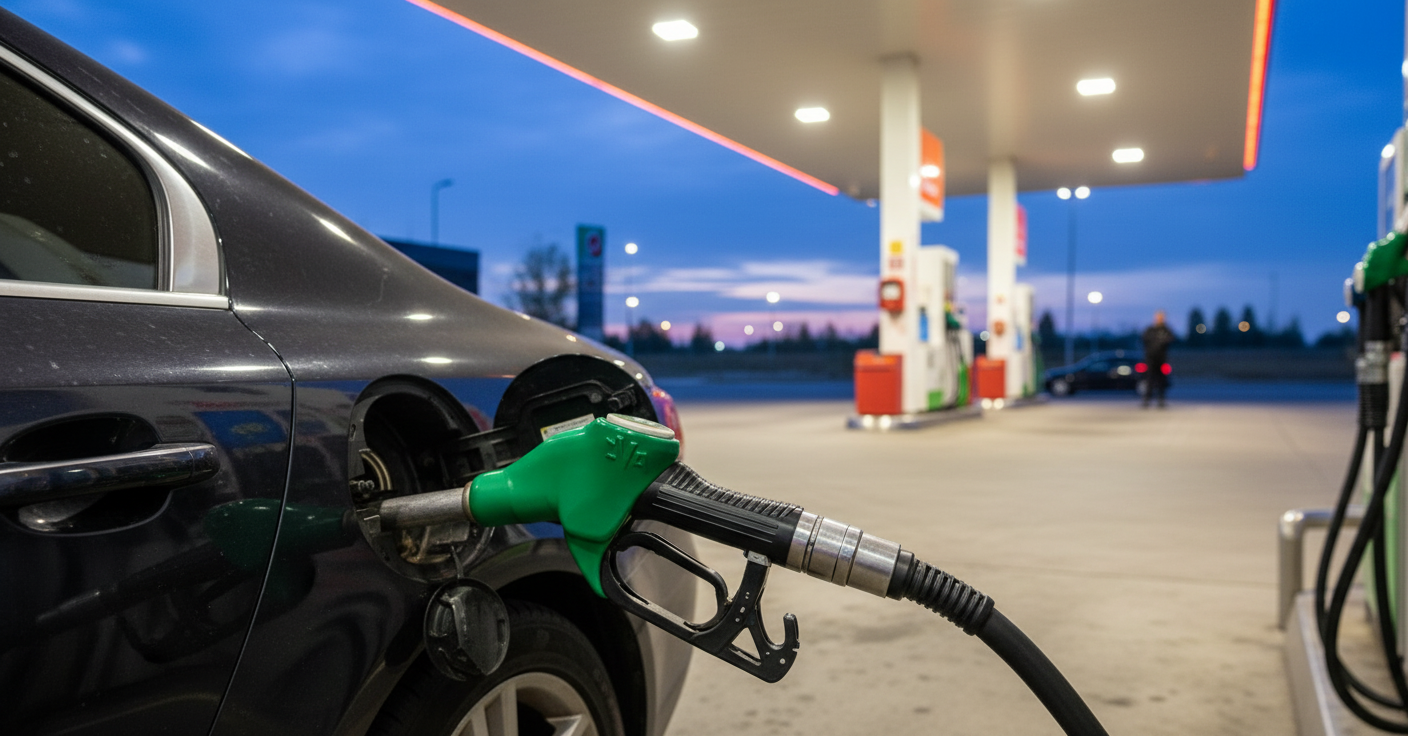 Таблиця з динамікою цін на пальне