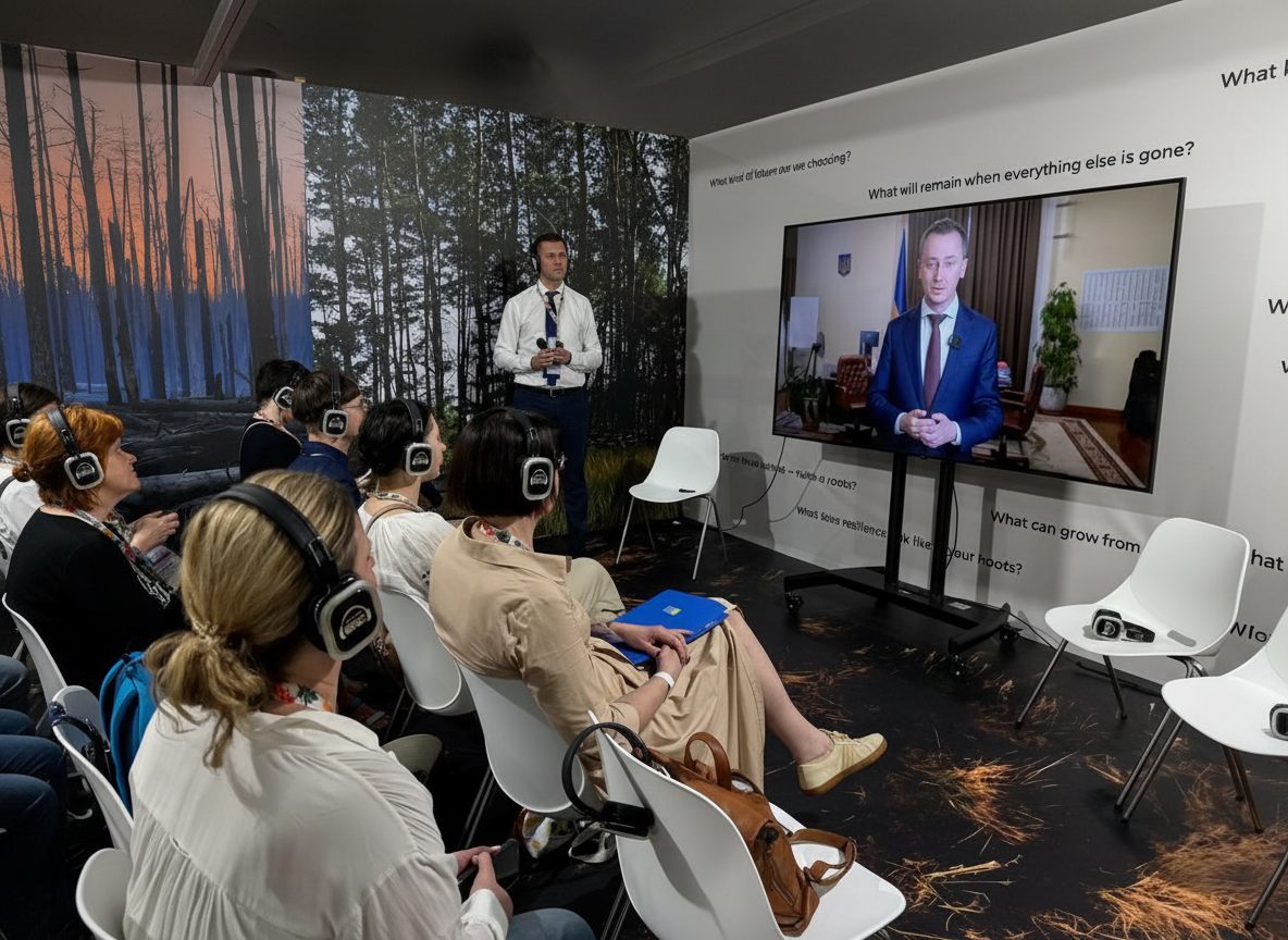 Украина на СОР30: 3 млн га лесов пострадали от войны