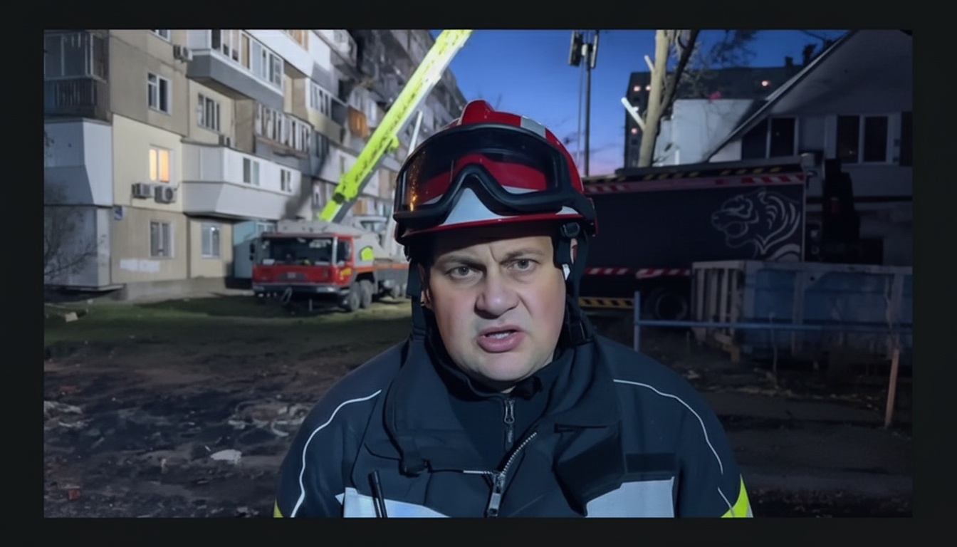 Спасательная операция под завалами в Киеве