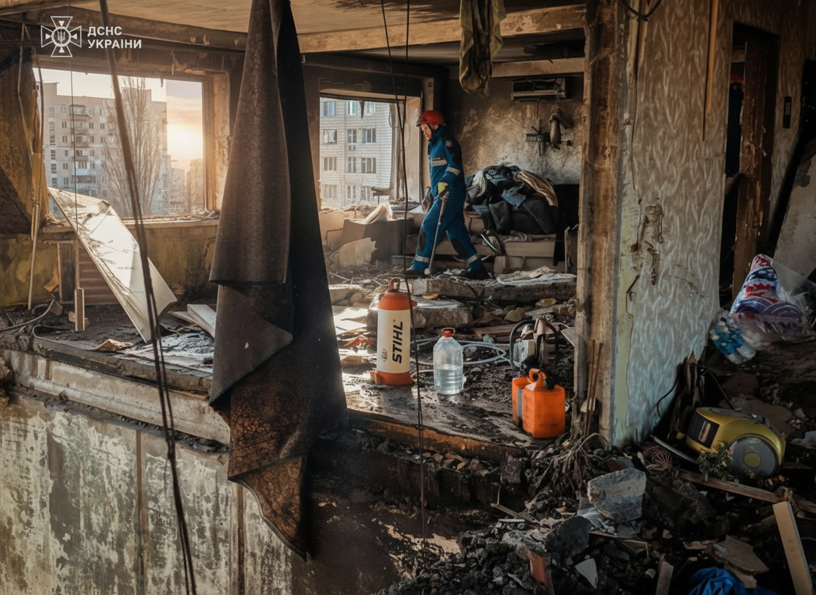 Російський удар на Київ: шість загиблих