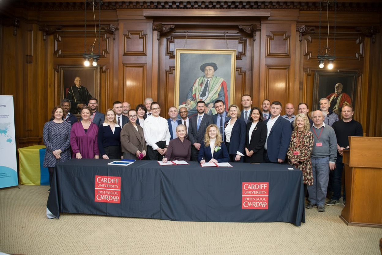 Лого шести університетів Великої Британії