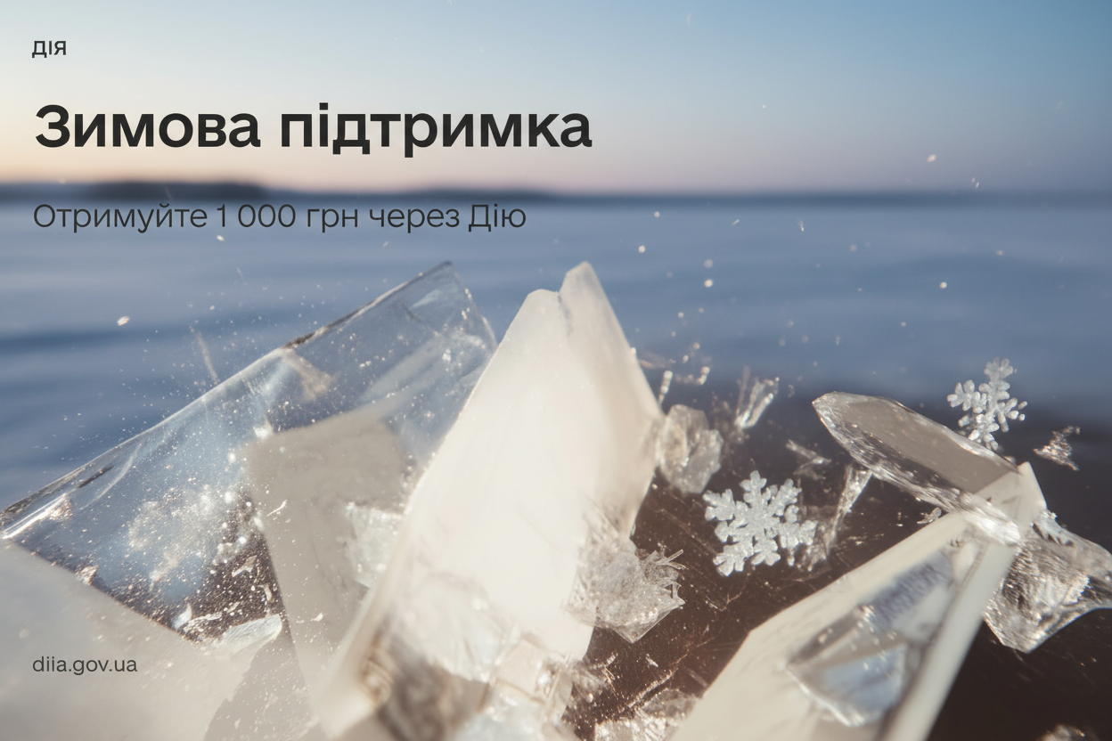 Зимова підтримка - отримай 1000 гривень