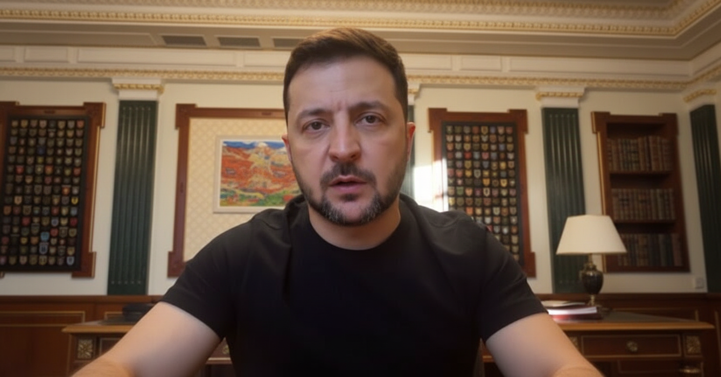 Зображення Зеленського на тлі виборчої кампанії