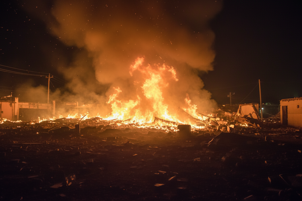 Пожежі виникли внаслідок влучань