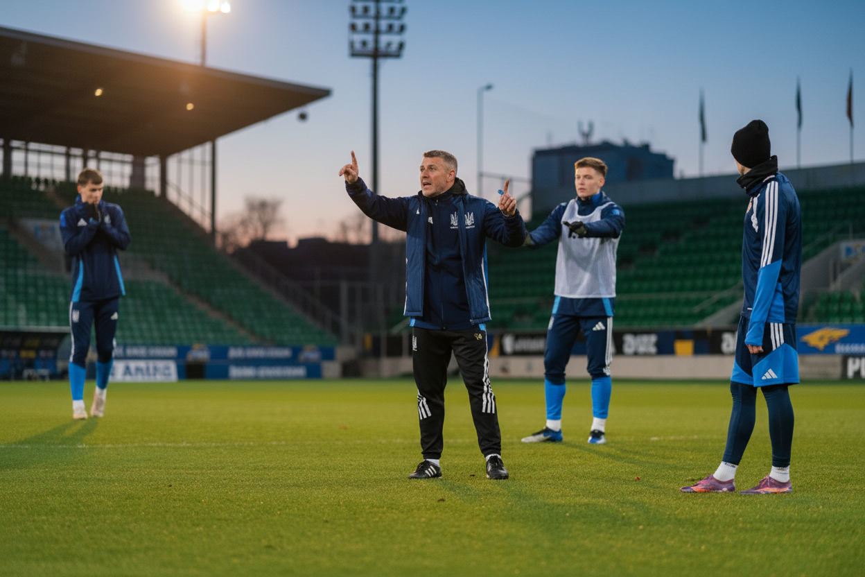 Заява збірної України на матч