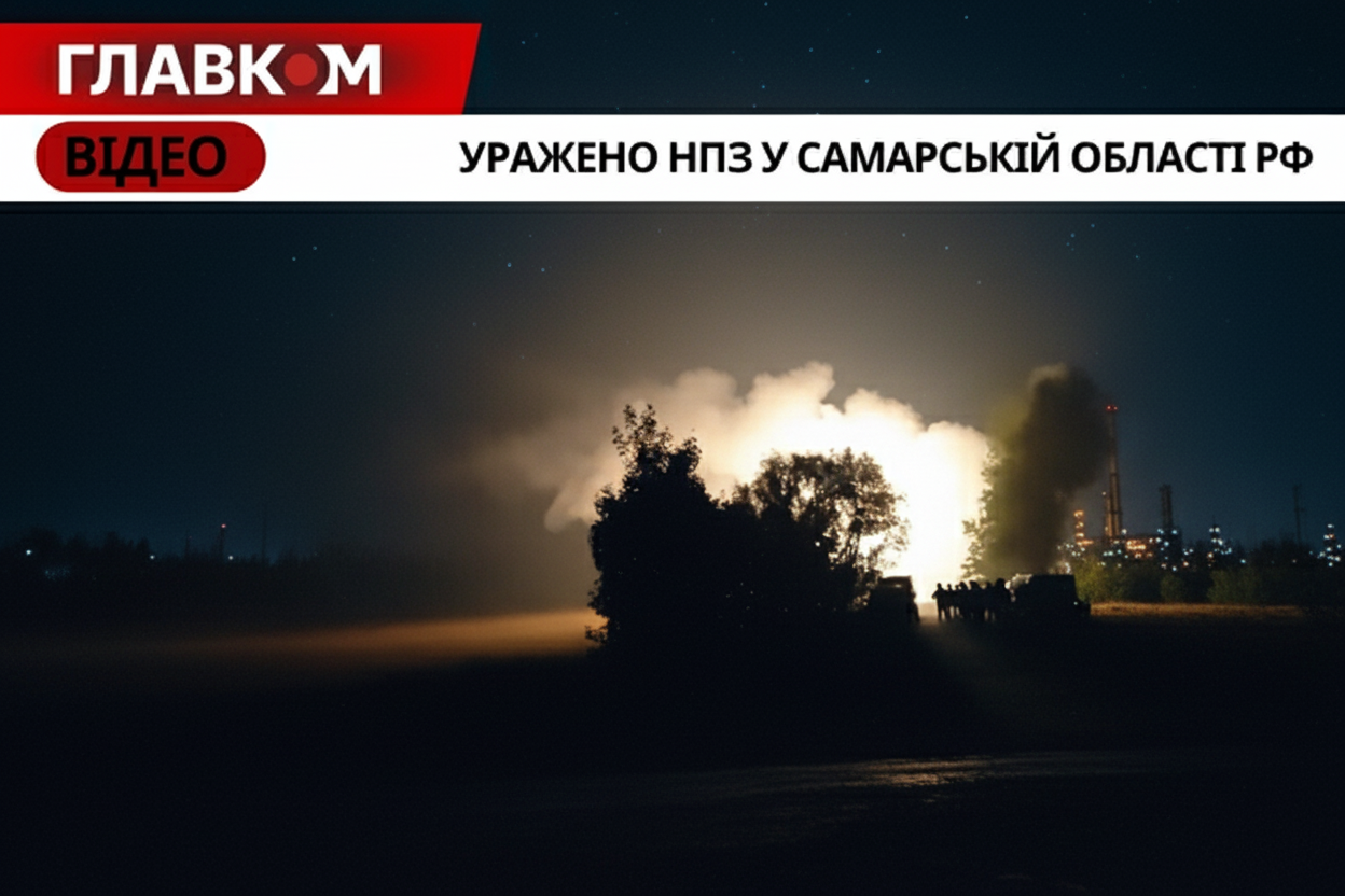 Ураження Новокуйбишевського нафтозаводу в Самарській області