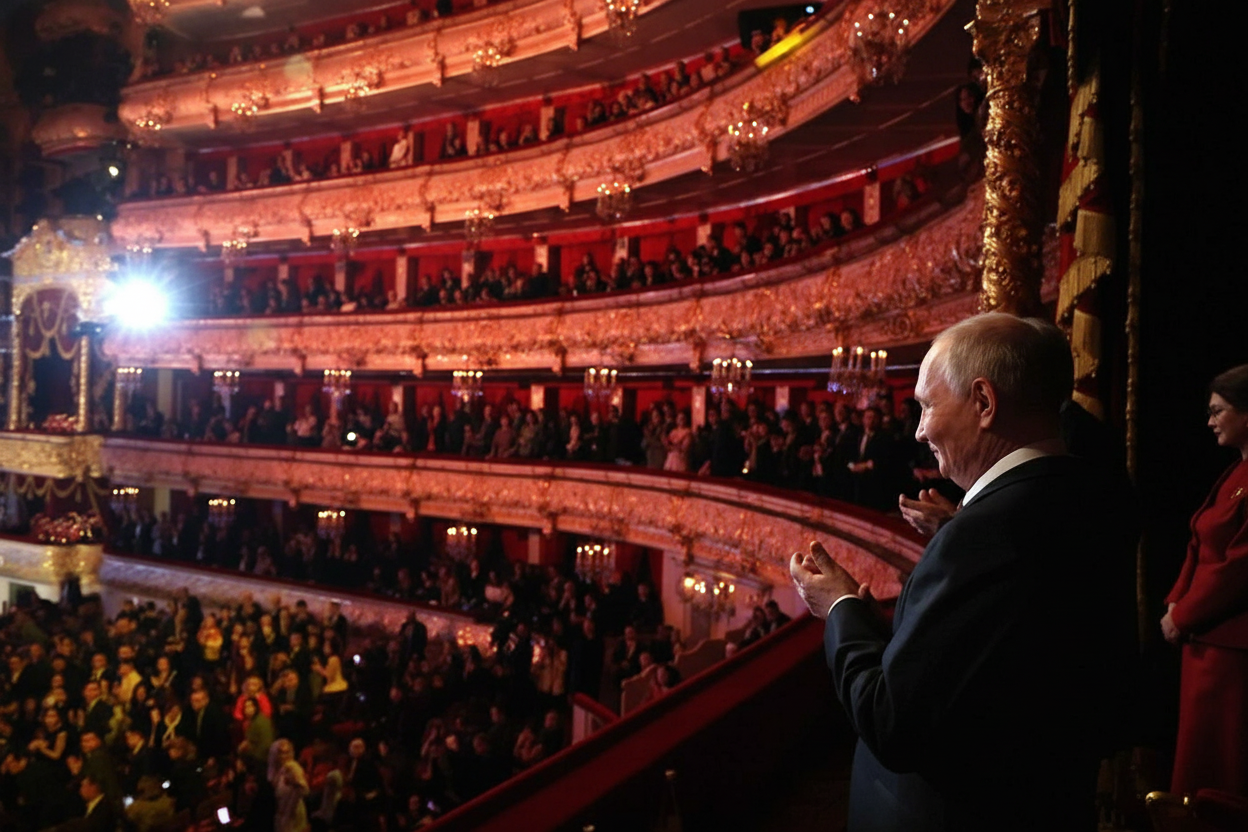 Изображение Путина с пометкой 'агрессивный'