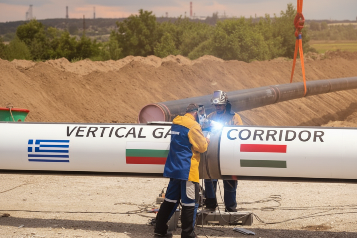 Поставка газа из Греции в Украину