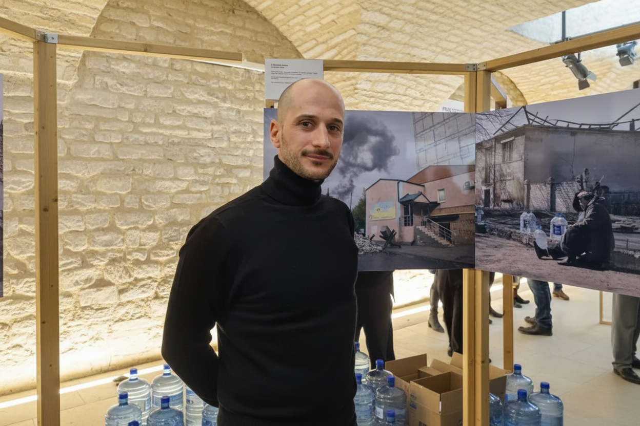 Ордена погибших журналистов на полу