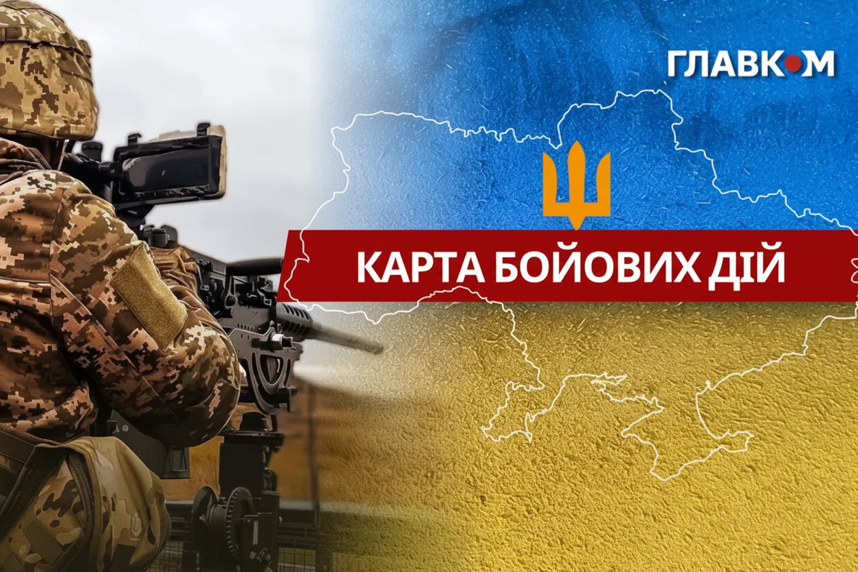 Карта бойових дій у 17 листопада 2025