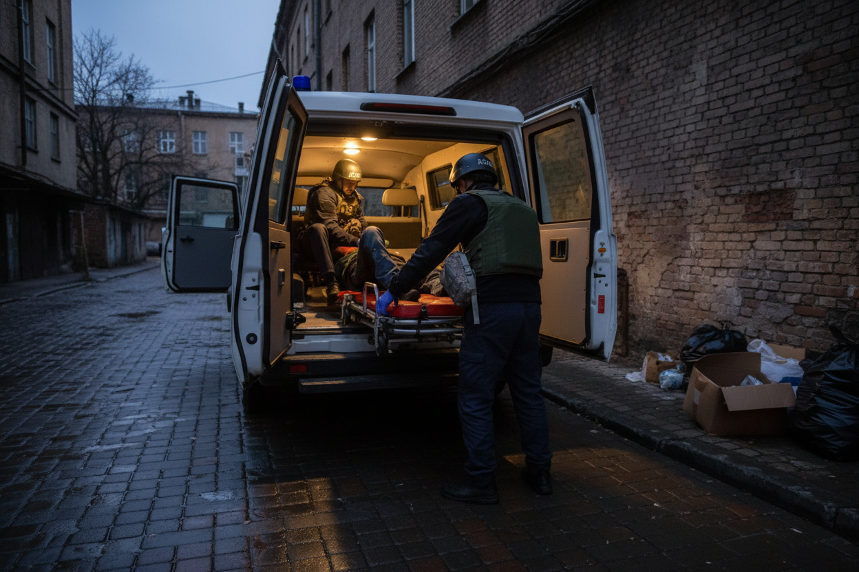 Напад FPV-дроном у Нікополі