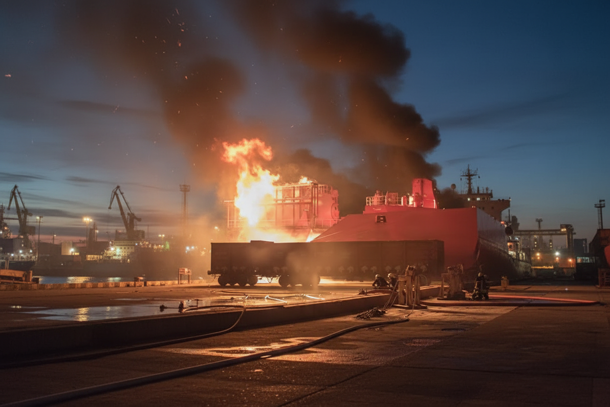 Наслідки нічного удару дронами в Одещі