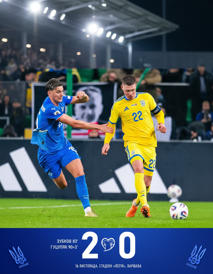 Футбольний матч Україна - Ісландія