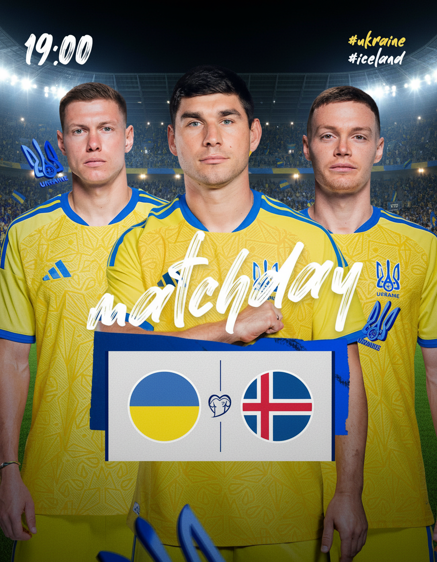 Гра Україна - Ісландія: важливий матч