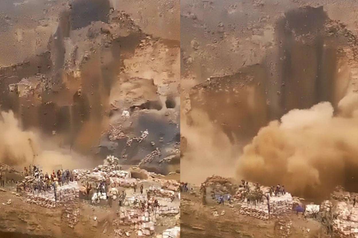 Обвал мосту на копальні в Конго