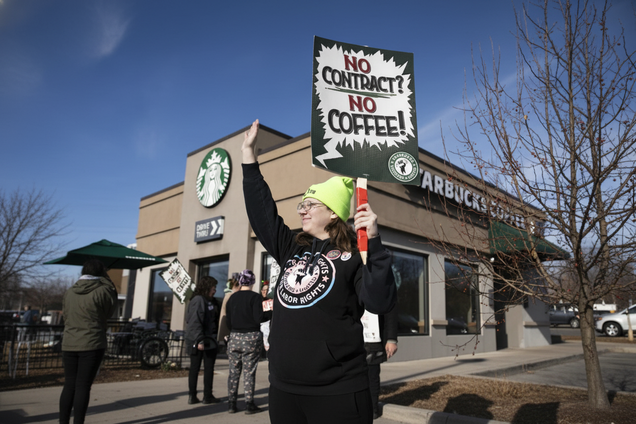 Фото мерів відмовляються від кави від Starbucks