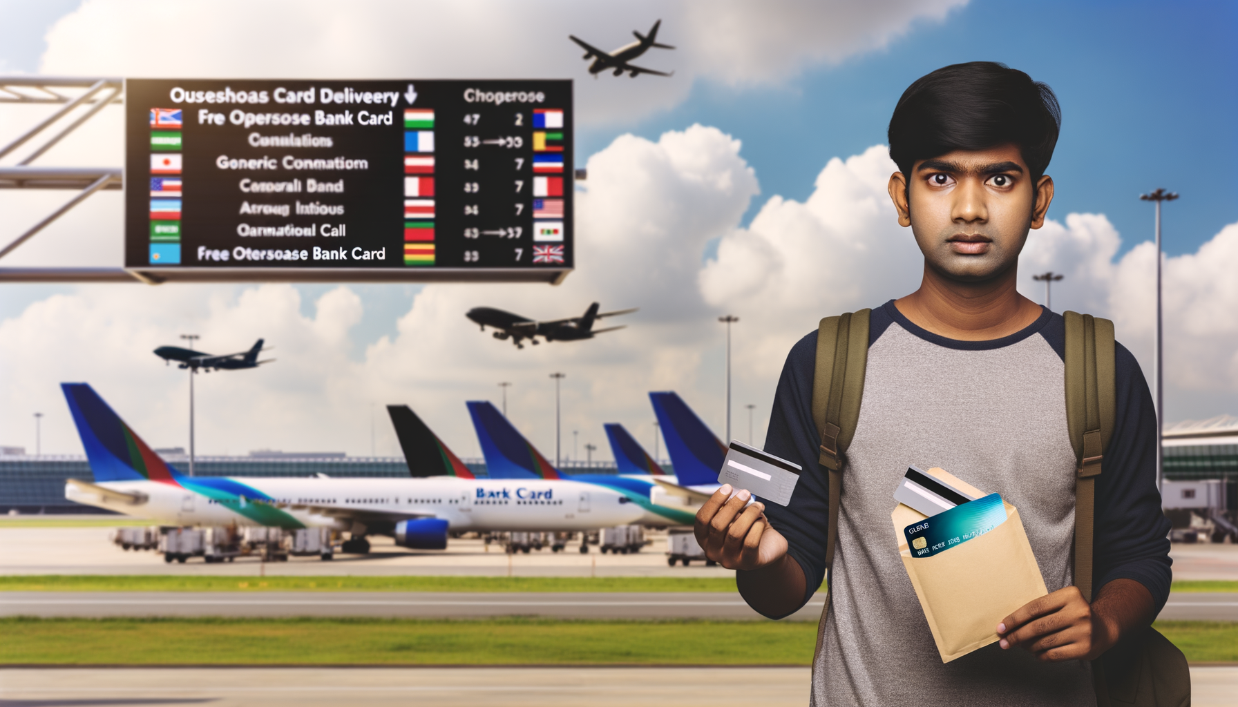 Доставка карт Mastercard за границу