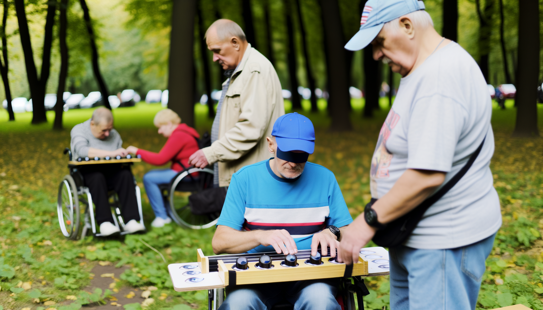 Програма адаптації для ветеранів з втратою зору