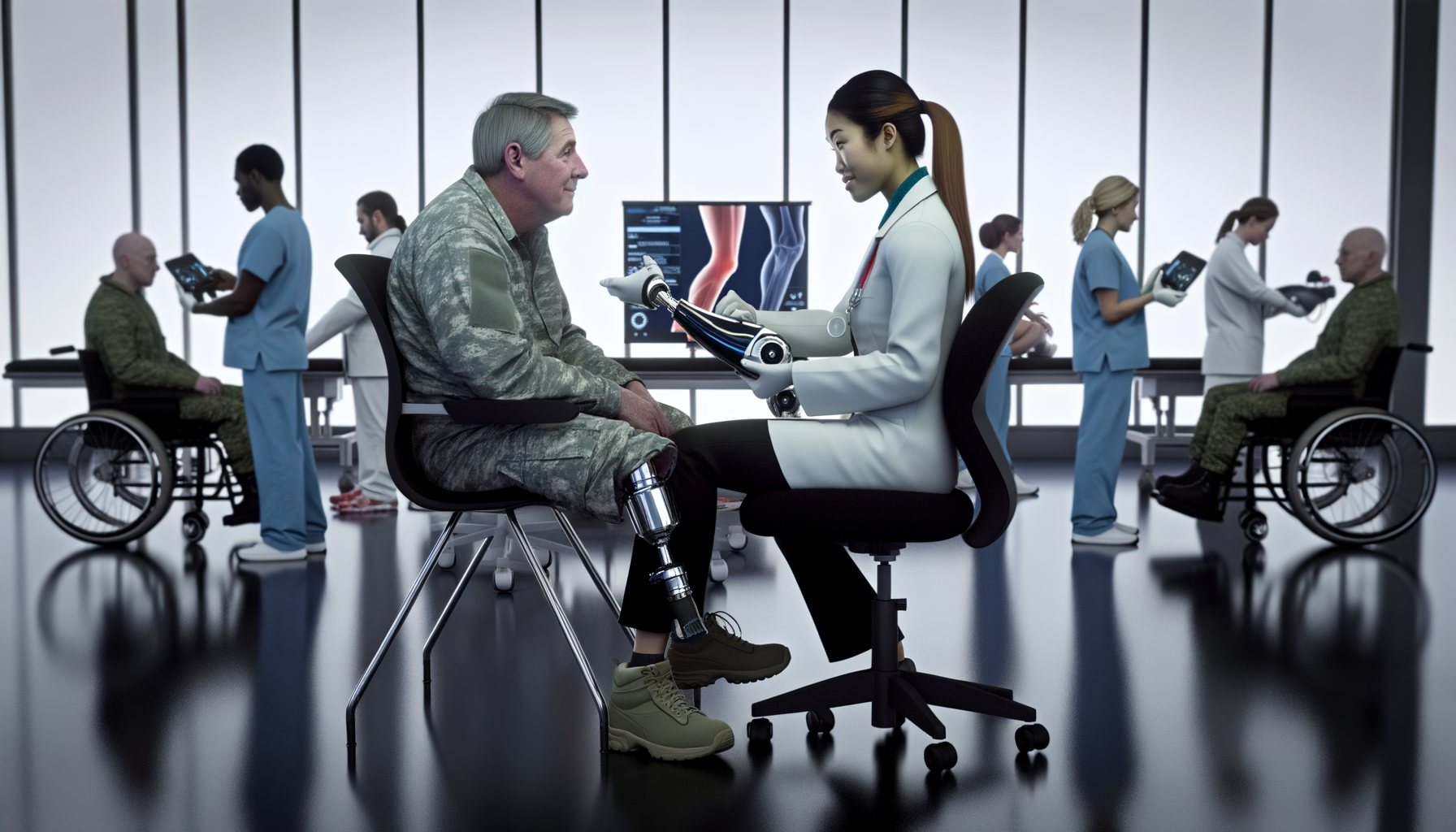 Ветеранам надають безкоштовні сучасні протези