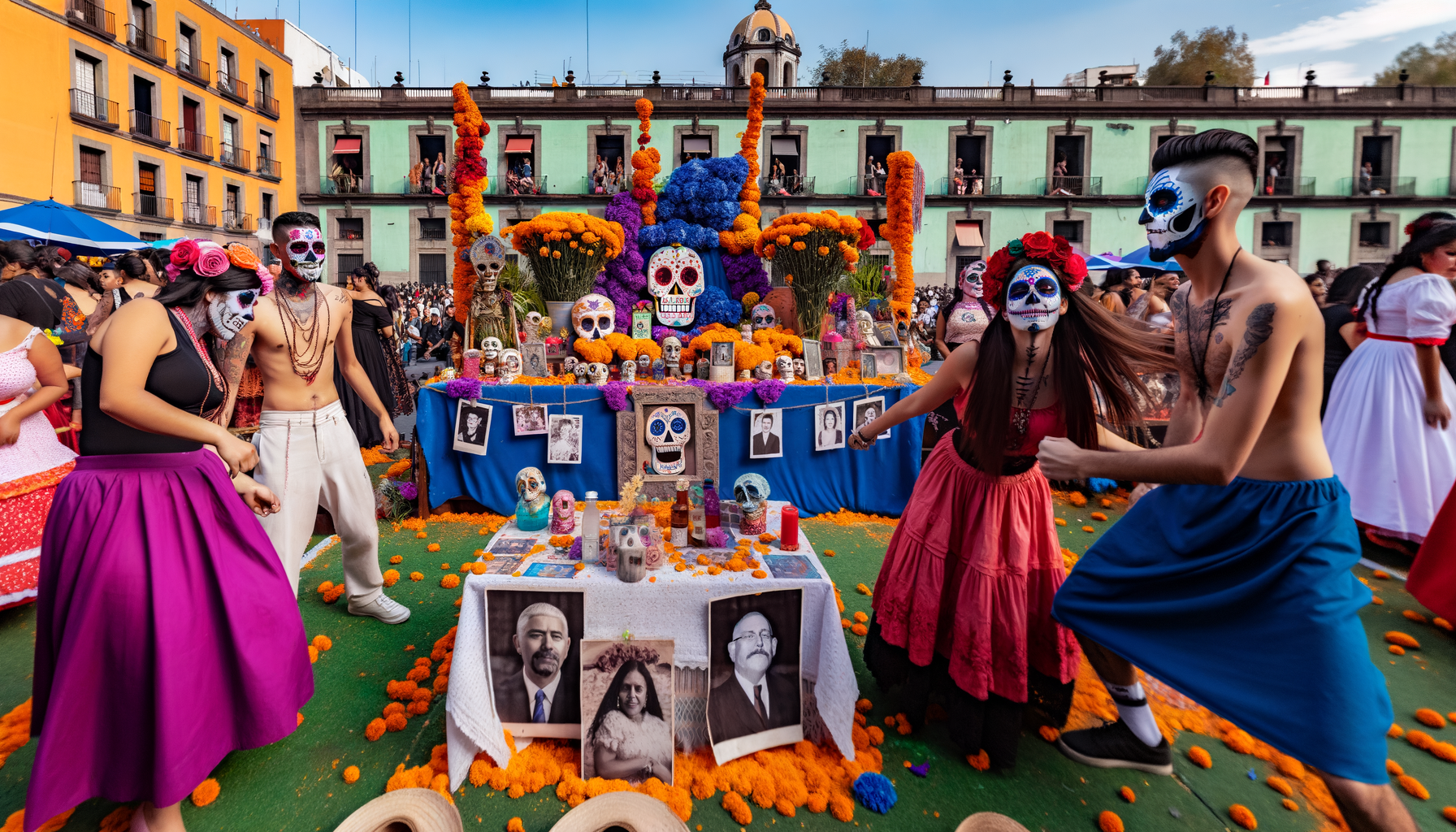 День мертвых в Мексике