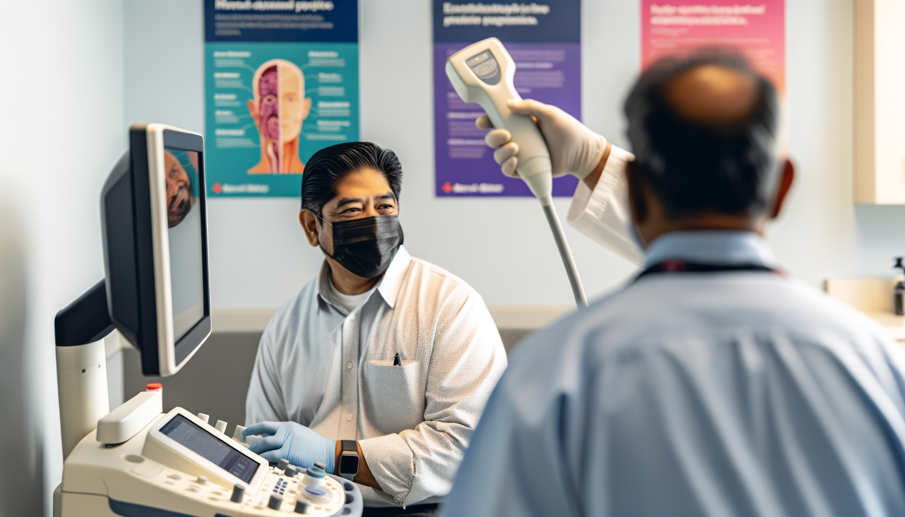 Лікар проводить обстеження пацієнта